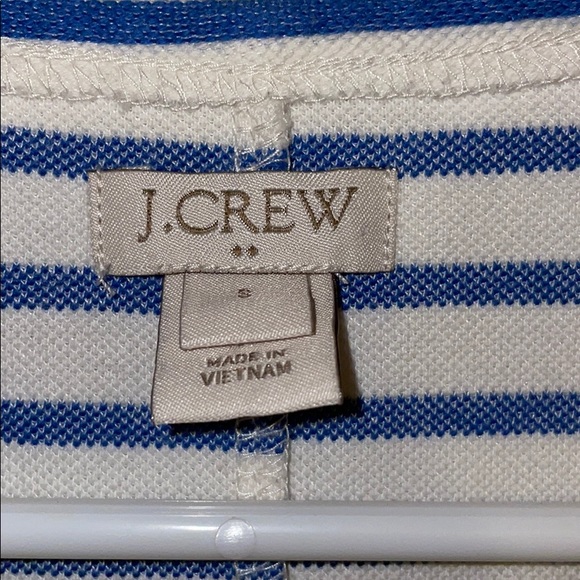 J. Crew shift dress blue white stripe size S - Picture 5 of 10